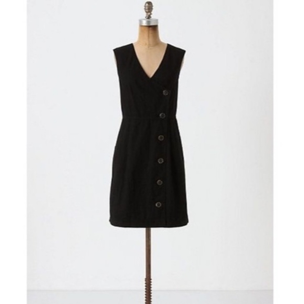 DONATED: Anthropologie Lil Off the Beat Twill Dress